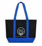 Black Blue Tote Bag