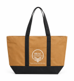 Brown Black Tote Bag