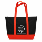 Black Red Tote Bag