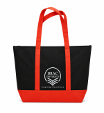 Black Red Tote Bag