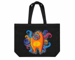 Black Tot Bag Design Earth - Image 2