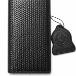 Leather Wallet Long Black