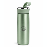 Green Silver Flask