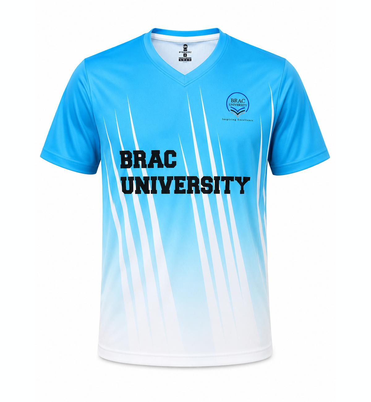 Sports Jersey V Neck (Spike Blue) Spike Blue Jersey - Image 1