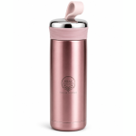 Sweet Pink Silver Flask